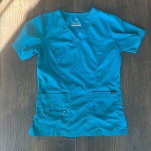 Adar Pro Scrubs For Women - Elevated V-Neck Scrub Top Size S
